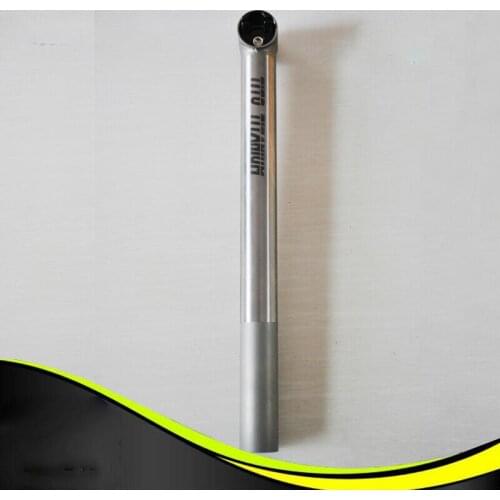 Titanium GR9 10/17.5/25 Setback Seatpost For Mountain Bike Bicycle MTB