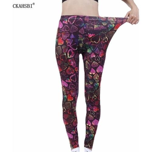 CKAHSBI Workout Stretchy Yoga Pants Femme Sport Fitness Legging High Waist Gym Running Push Up Leggins Sportwear Tights Women