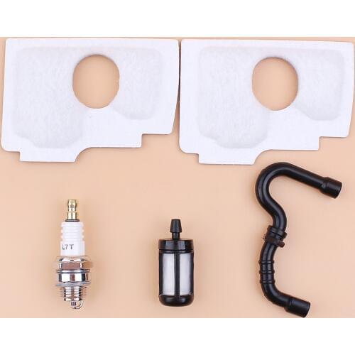 Air Fuel Filter Line Candle Spark Plug Service Kit For Stihl MS170 MS 170 017 Chainsaw Replacement Parts