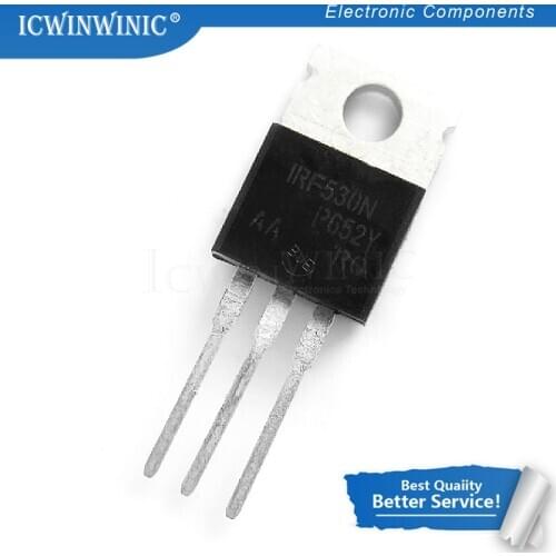 100piece IRF530N IRF530 TO220 TO-220 IRF530NPBF In Stock