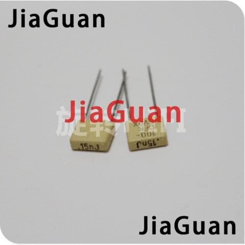 20PCS NEW EVOX CFR5 150PF 100V P5MM yellow 151/100V EVOX-RIFA CFR 151 150PF/100v 0.15NF 150P