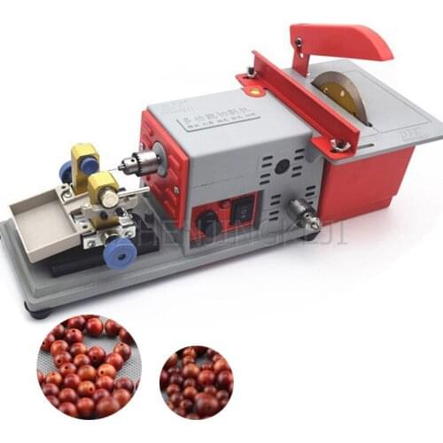 Buddha Beads Punching Machine Multifunction Pearl Drilling Machine Amber Beeswax Emerald Turquoise Agate Jade Cutting Punch Tool