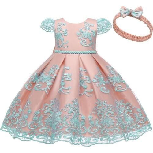 Elegant Lace Flower Girls Dresses For Party Sash Big Bow Decoration Lace Applique First Holy Communion Dresses