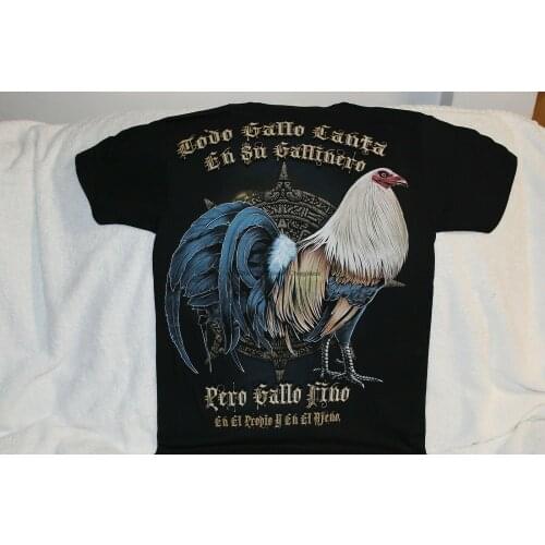 ROOSTER AZTEC GALLO SUNSTONE SING T-SHIRT