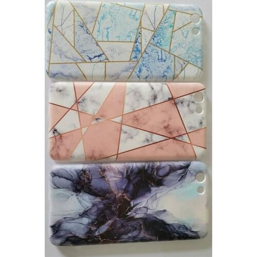 Geometric Water color Marble silicone phone case For Oppo F5 F7 Youth F9 F11 F17 Pro Water color aesthetic cover