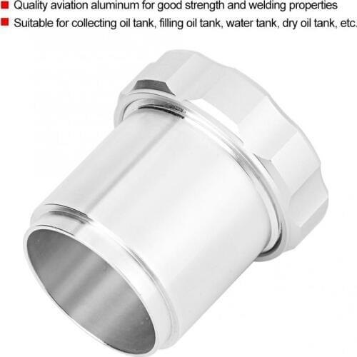 1.5in 38mm Aluminum Alloy Oil Tank Filler Neck with Cap Weld On Oil Tank Filler Neck for Fuel Tanks