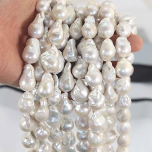 Drip Pearls Big Baroque pearls 15-25mm DIY jewelry for necklace pearls strand drilled pearls popular 1 strand
