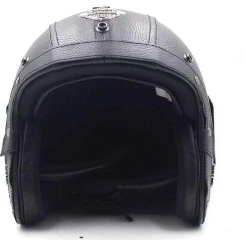 Korean version of Halepee Helmet Electric Motorcycle Helmet Personality Half Helmet Prince Helmet Four Seasons Men and Women