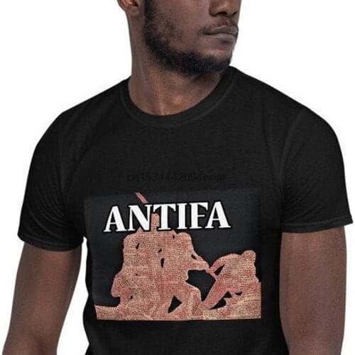 Mens and Womens ANTIFA Short Sleeve Unisex T Shirt