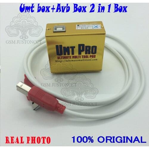 Newest 100% Original UMT Pro BOX UMT UMT BOX + AVB BOX 2in1 box