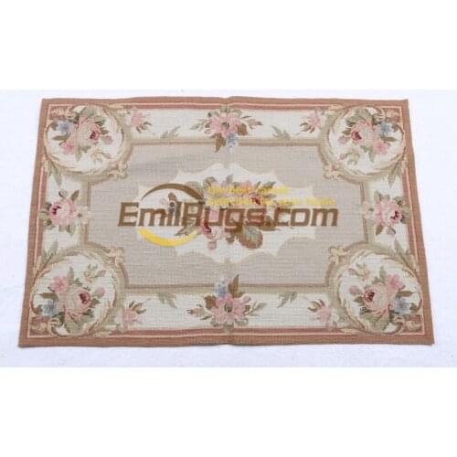 New Unique 100% Wool Hand-made Needlepoint Carpet Wool Knitting Carpets Vintage Carpets For Living Room Runner