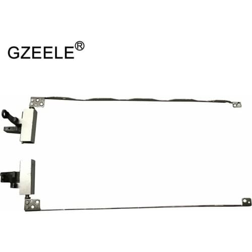 GZEELE New Laptop LCD/LED Screen Axis L&R hinges fit for HP 2540 2540P for EliteBook series AM09C000700 AM09C000500 hinges