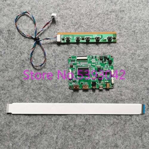 Fit B140HTN01.B B140HTN01.C B140HTN01.D input micro USB 5V 30Pin 1920*1080 mini eDP notebook PC display controller card kit