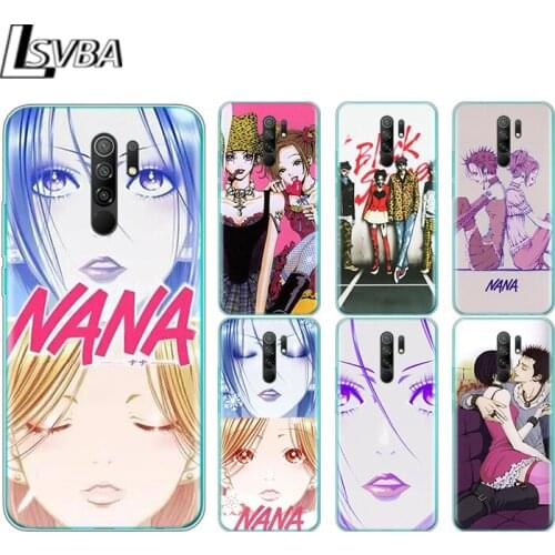 Anime cartoon NANA Silicone Cover For Xiaomi Redmi Note 9 9A 9AT 9C 9S Pro Max 9T 8T 8 7 6 5 Pro 5A 4X 4 Phone Case