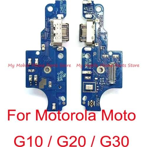 High Quality & Fast Charging USB Charging Port Board Dock Flex Cable For Motorola Moto G10 Charger Port Connector Board Flex