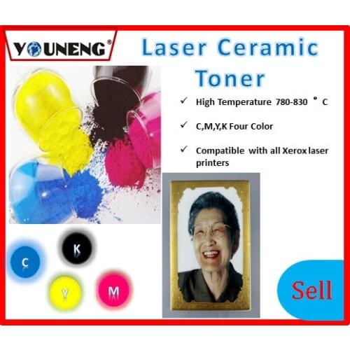 800 degree high temperature color ceramic toner powder Compatible For Ricoh and Xerox model vitrotype Prin318、3300、4350、5065、700