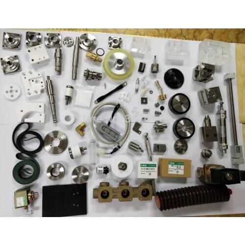 WEDM-LS Wire Cutting Machine Parts Roller Bearing Isolator Plate Nozzle Belt CKD Solenoid valve for Sodick Charmilles EDM Machin