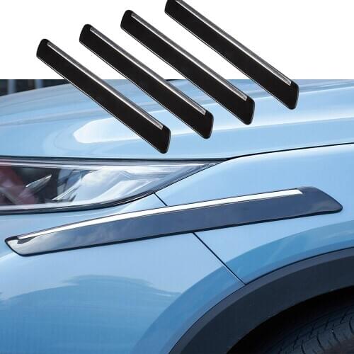 Car Bumper Protector Front Rear Corner Guard Protector Anti-collision Car Bumper Stickers Anti-rub Edge Lip 3 Colors For Options