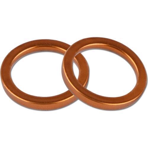 4pcs/set Exhaust Muffler Pipe Gasket For Honda VF750C VF750S VFR750F VFR750R VFR800 VFR800FI VF 750C 750S VFR 750R 750F 800