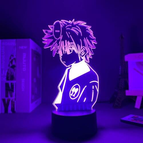 3D Lamp Anime Lamp Hunter X Hunter Killua Zoldyck Holiday Lighting Night Lamp Anime Decoration Led Lights