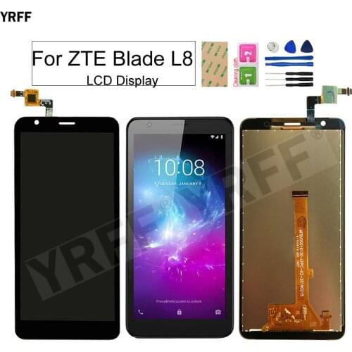 5.0'' LCD Screens For ZTE Blade L8 LCD Display Touch Screen Digitizer For ZTE A3 2019 Assembly Panel Sensor Phone Repair Sets