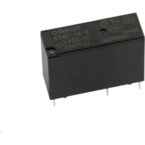 50Pcs OMRON Power Relay G5NB-1A-E-5VDC 5V 5A 4Pins A group of normally open
