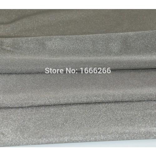 Anti-static Breathable 100% sliver fiber fabric for clothing fabrics