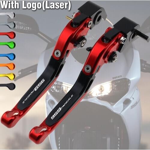 For Ducati 959 Panigale 2016 Motorcycle Brake Levers Aliuminum Adjustable Brake Clutch Lever Handbar