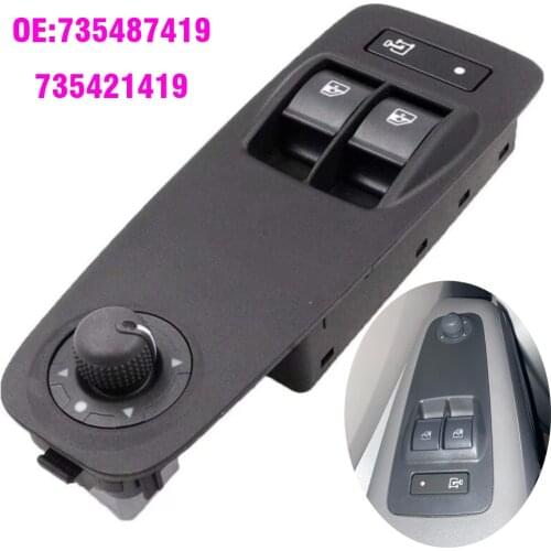 For Peugeot Boxer II For Fiat Ducato Doblo For Citroen Jumper II Electric Window Triple Switch Button 735 421 419 735421419