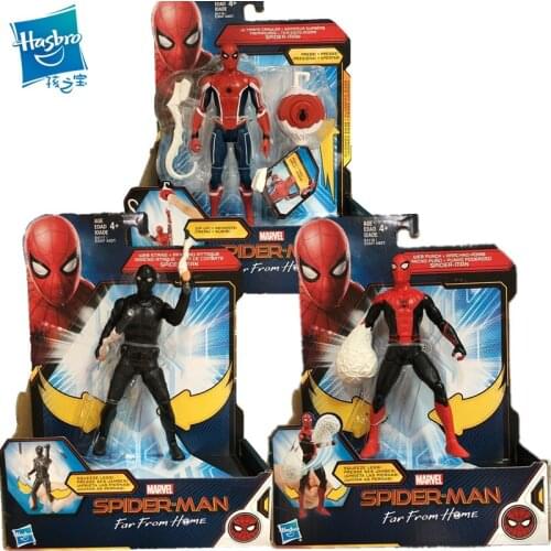 Hasbro Marvel Spider-Man Far From Home Movie 6-inch Featured Character Spider Web Launch Shape E3547