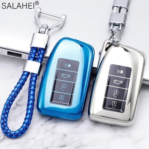 Colorful New Soft TPU Smart Car Key Case For Lexus ES350 GS350 GS450h IS250 RC350 NX200T NX300h LX570 Auto FullCover Accessories