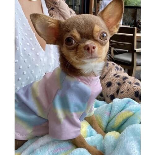 Chihuahua Fashion Pet Dog Hoodie Clothes Puppy Winter Warm Coat Jacket Sweater For Small Medium Dogs Corgi Pug Schnauzer LXC02