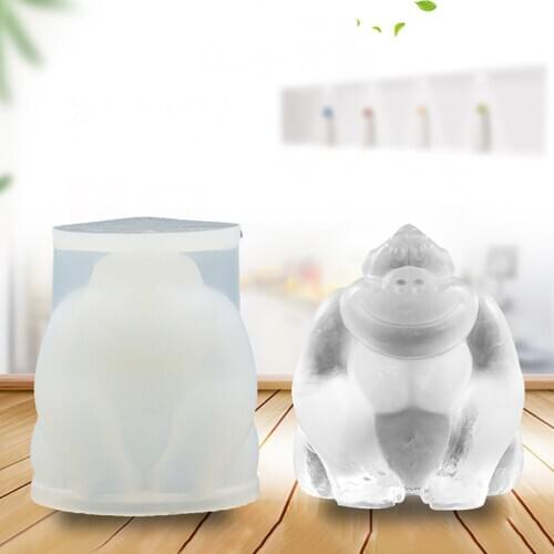 DIY Crystal Silicone Mould Epoxy Animal Design Candle Wax Soap Mold Art Home Decoration