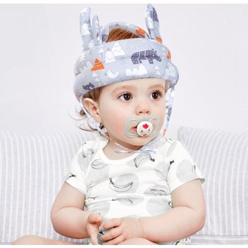 New Toddler Infant Safety Helmet Baby Hat Helmets Learn to Walk Hat Baby Protective Play Helmet Soft Comfortable Harnesses Cap