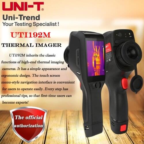 UNI-T UTi192M UTi384M Intelligent Industrial Grade Visual Thermal Imager Floor Heating Pipeline Temperature Measurement Screener
