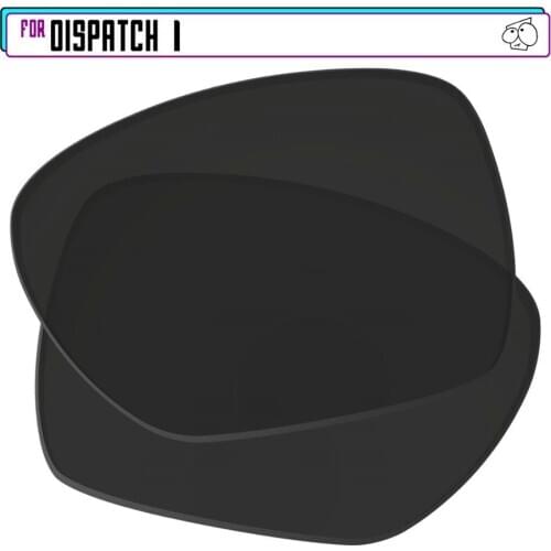 EZReplace Polarized Replacement Lenses for - Oakley Dispatch 1 Sunglasses - Black