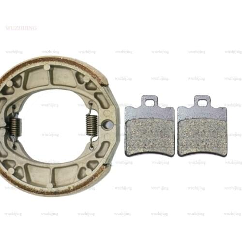 Brake Pads Shoe for CAGIVA Cucciolo 50 97 50 98-99 HONDA SFX 50 95-04 SGX 50 Sky Vetro 97-03 SH 50 96-03 SRX 50 98-99 Front Rear