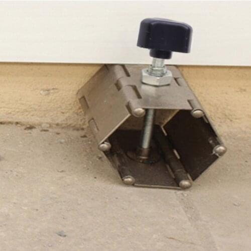 203F Metal Foldable Tile Leveler Adjustable Height Wall Leveling Tiling Install Tools