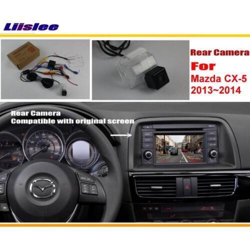 Car Rear View Back Up Reverse Camera For Mazda CX5 2012 2013 2014 Accessories AUTO Parking CAM Original Screen Compatible