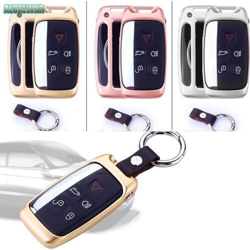 Car Key Cover High Quality Aluminum Alloy for Land Rover Range Rover Sport Evoque Velar Discovery 4 5 SVX Sd4 HST Defender Works