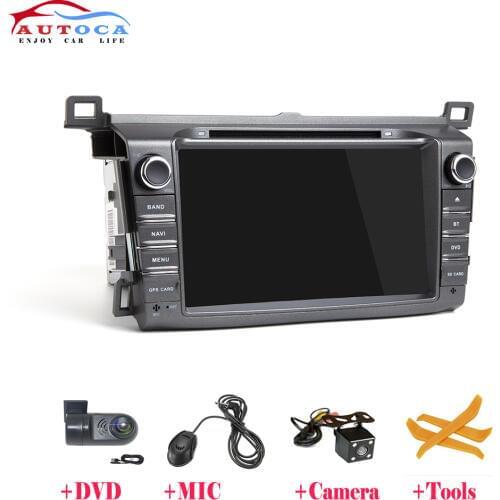 IPS 2 Din Android 10 Car Dvd GPS Player Multimedia For Toyota RAV4 Rav 4 2013 2014 2015 2016 2017 2018 Car Radio Stereo WIFI DVR