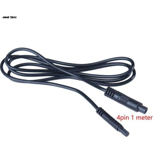 Car DVR Driving Recorder Rear Camera Extension Cable 4Pin Vehicle Rear View Camera Wire Power Cable