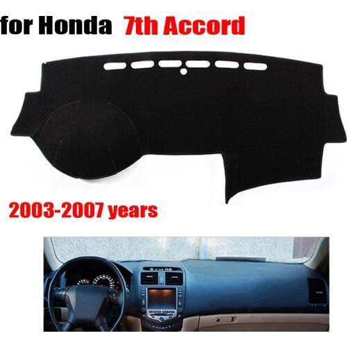 Car dashboard covers For Honda 7th ACCORD 2003 to 2007 left hand drive dash mat covers Auto dashboard protector accessories