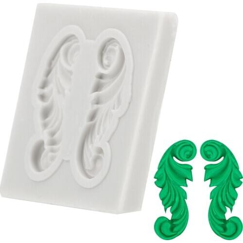 European Style Mold Cookie Fondant Cake Decoration Sugar Decoration Embossed Pudding Mould Kitchen Baking Tools