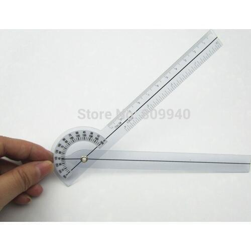 17CM Medical Goniometer plastic protractor 180 deg. angle ruler finger ruler 10pcs/lot