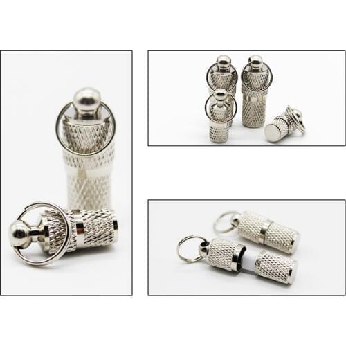 Mini Dog Cat ID tag Anti Lost Pet Dog Cat Puppy ID Address Name Label Tag Barrel Tube Collars Leash 1 pcs