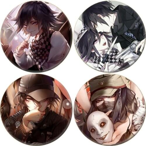 Game Danganronpa: Trigger Happy Havoc Brooch Pins Breastpins Badge Anime Lovers Jewelry Gift Schoolbag Handbag Accessories