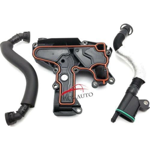 Oil Separator PCV Valve Assembly For AUDI A3 A4 A5 A8 Q3 Q5 VW Jetta 1.8 2.0TFSI