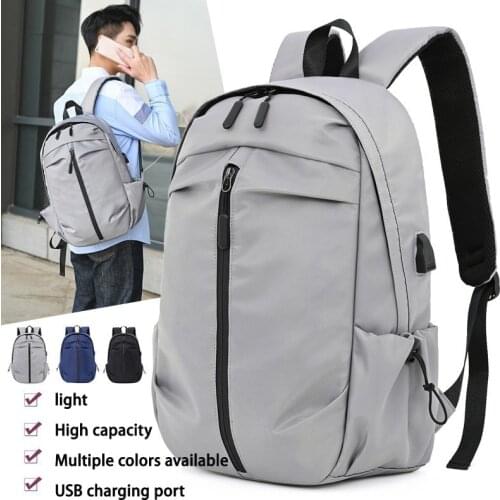 Fashion Mens Sports Backpack 15.6 Inch Laptop Backpacks Male Anti-theft Waterproof Backbag School Bags For Teenage Boys 2021