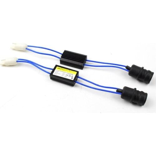 OCB Load Resistor Car LED Decoder T10 12V 2Pcs Car Lights NO Error Canbus Cable Warning Canceller Decoder